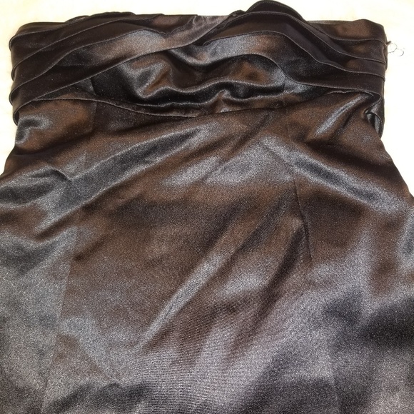 Jessica Simpson black strapless dress. - Picture 2 of 8